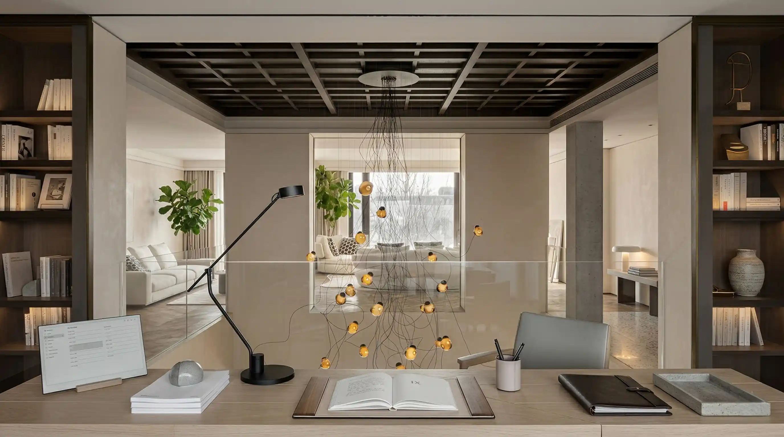 photo IA d'un bureau premium - David Tabacznyj