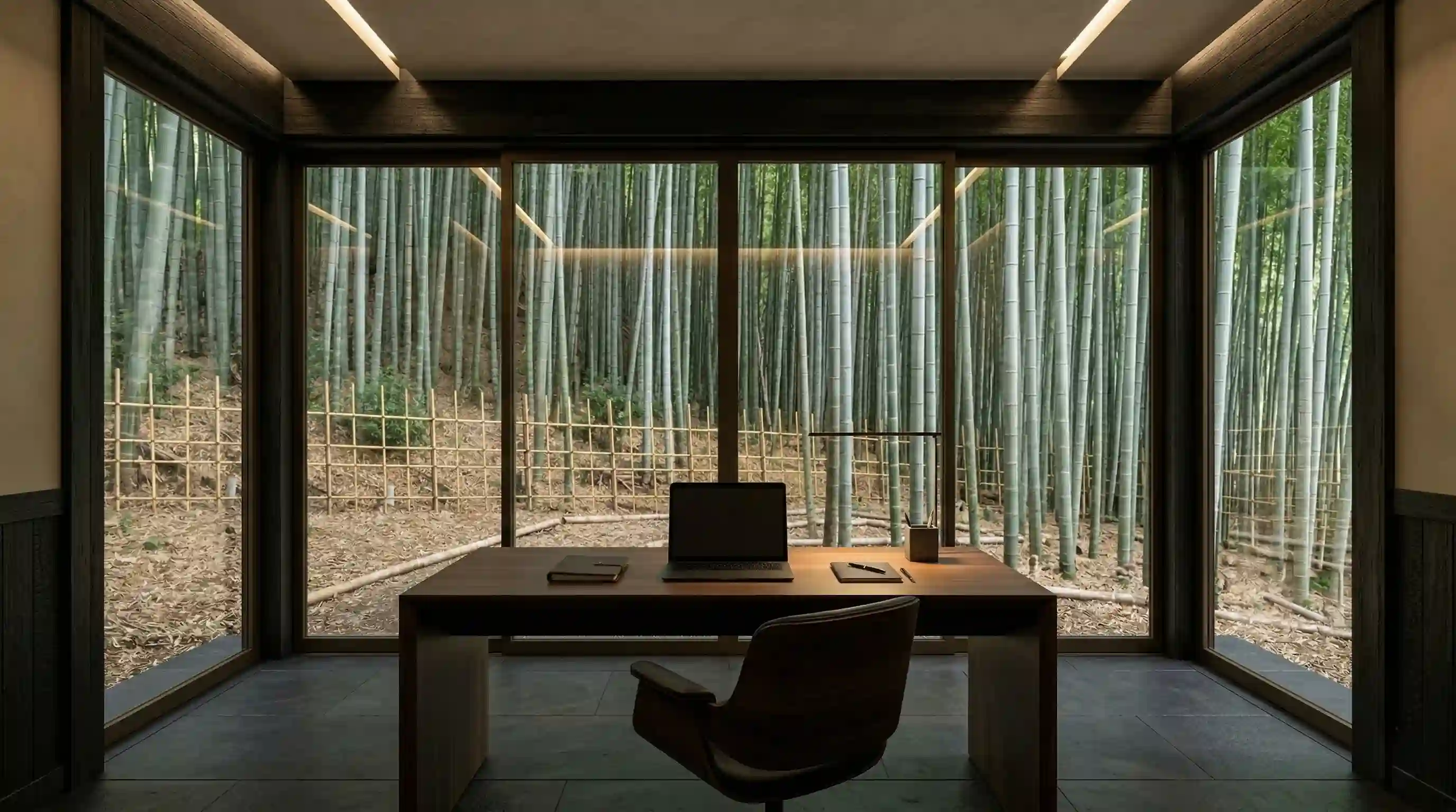 image d'un bureau zen - David Tabacznyj