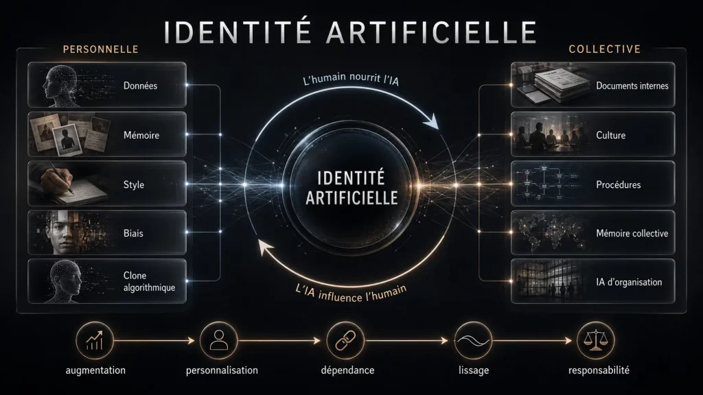 illustration IA infographie
